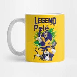 Pelé legend forever Goat Mug